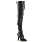 5 Inch Heel SEDUCE-3010 Black Pu
